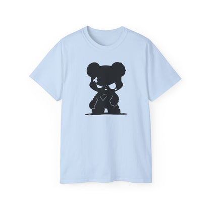 100% Cotton Short Sleeve Tee | Minimalism-Bear-003