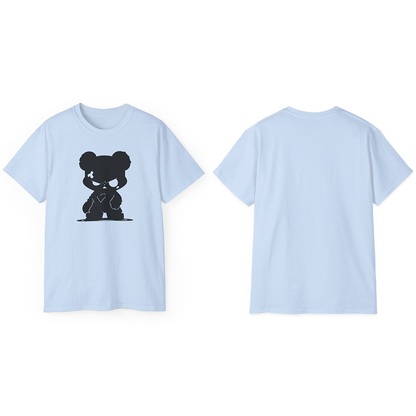 100% Cotton Short Sleeve Tee | Minimalism-Bear-003