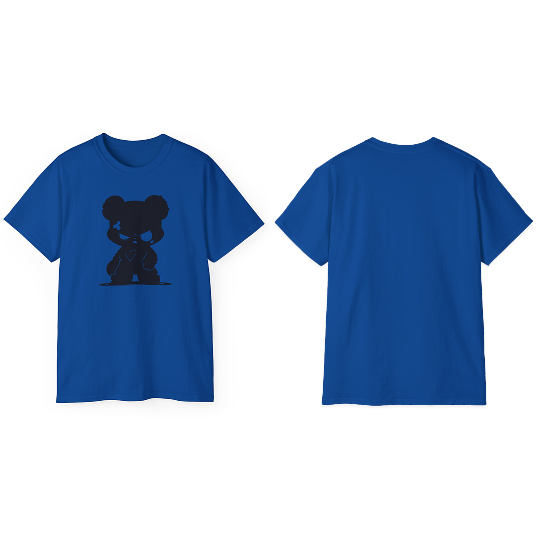 100% Cotton Short Sleeve Tee | Minimalism-Bear-003