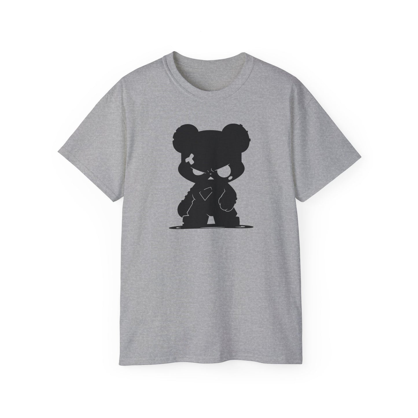 100% Cotton Short Sleeve Tee | Minimalism-Bear-003