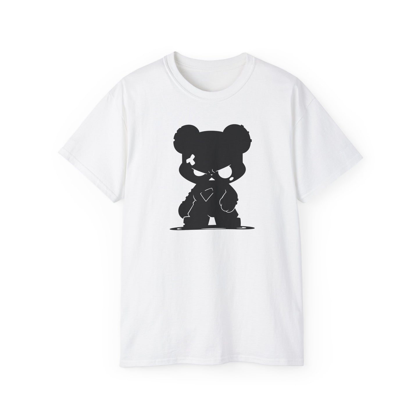 100% Cotton Short Sleeve Tee | Minimalism-Bear-003