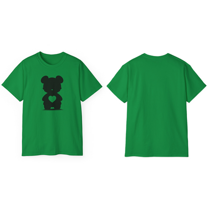 100% Cotton Short Sleeve Tee | Minimalism-Bear-004