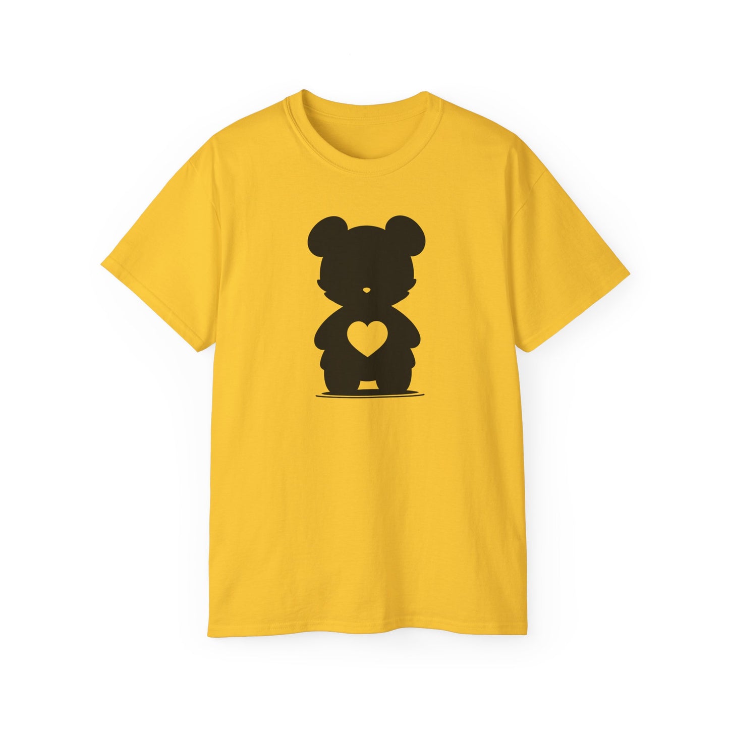 100% Cotton Short Sleeve Tee | Minimalism-Bear-004