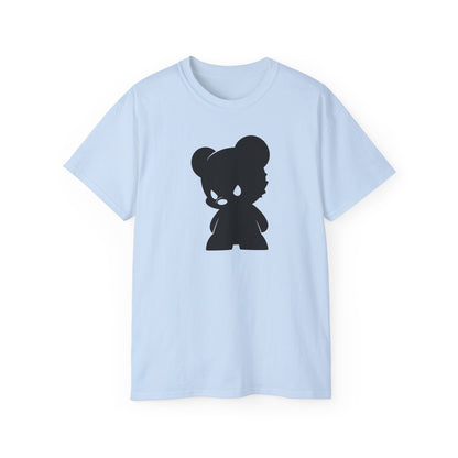 100% Cotton Short Sleeve Tee | Minimalism-Bear-005