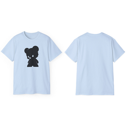 100% Cotton Short Sleeve Tee | Minimalism-Bear-005