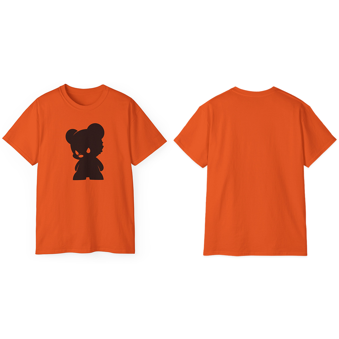 100% Cotton Short Sleeve Tee | Minimalism-Bear-005