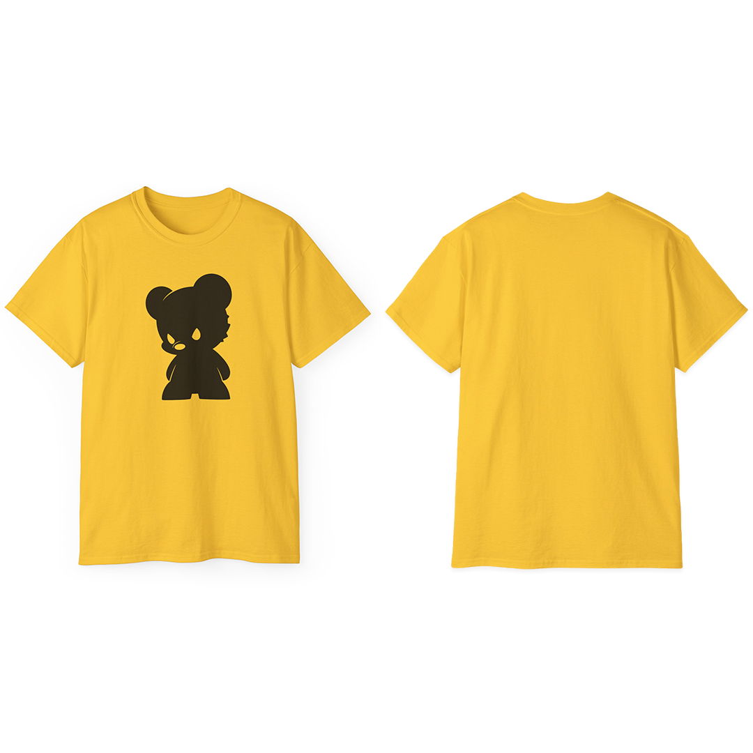 100% Cotton Short Sleeve Tee | Minimalism-Bear-005