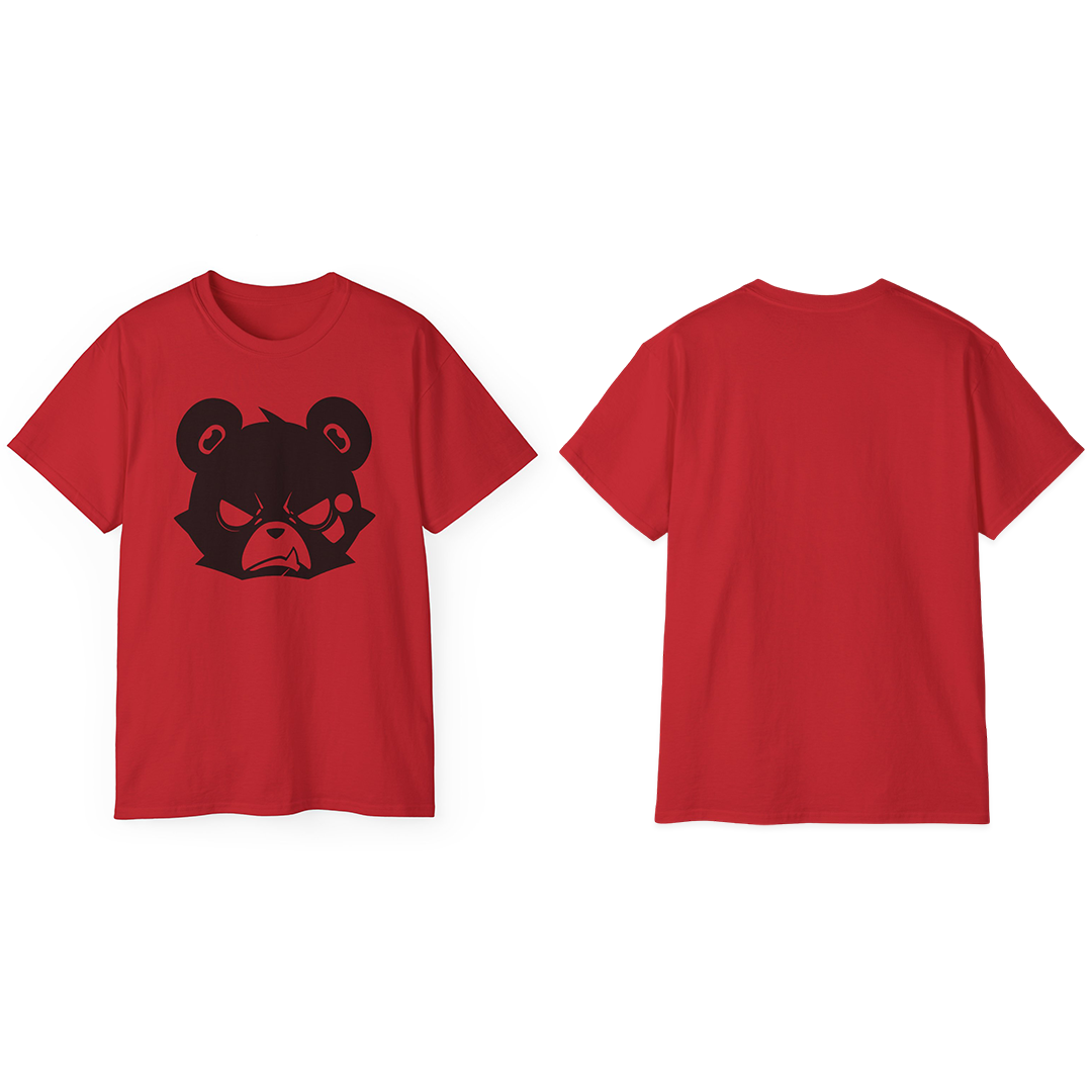 100% Cotton Short Sleeve Tee | Minimalism-Bear-008