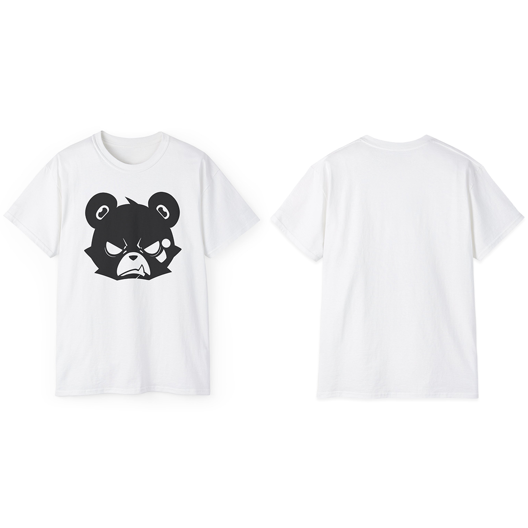 100% Cotton Short Sleeve Tee | Minimalism-Bear-008