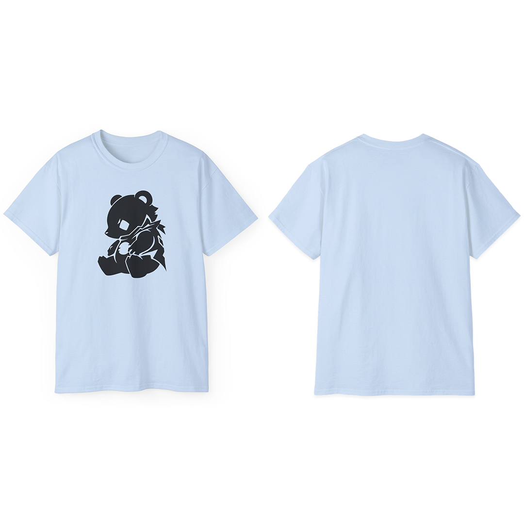 100% Cotton Short Sleeve Tee | Minimalism-Bear-009