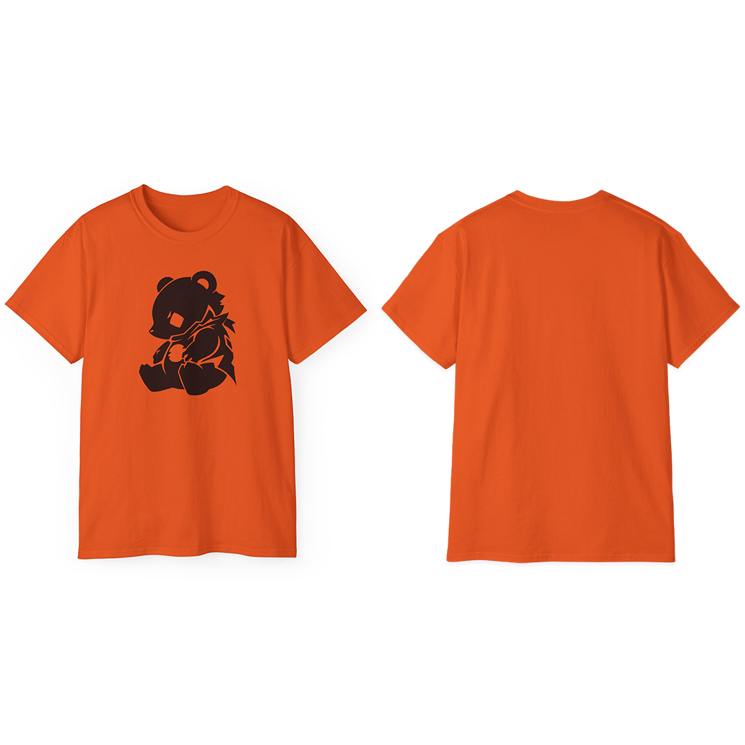 100% Cotton Short Sleeve Tee | Minimalism-Bear-009