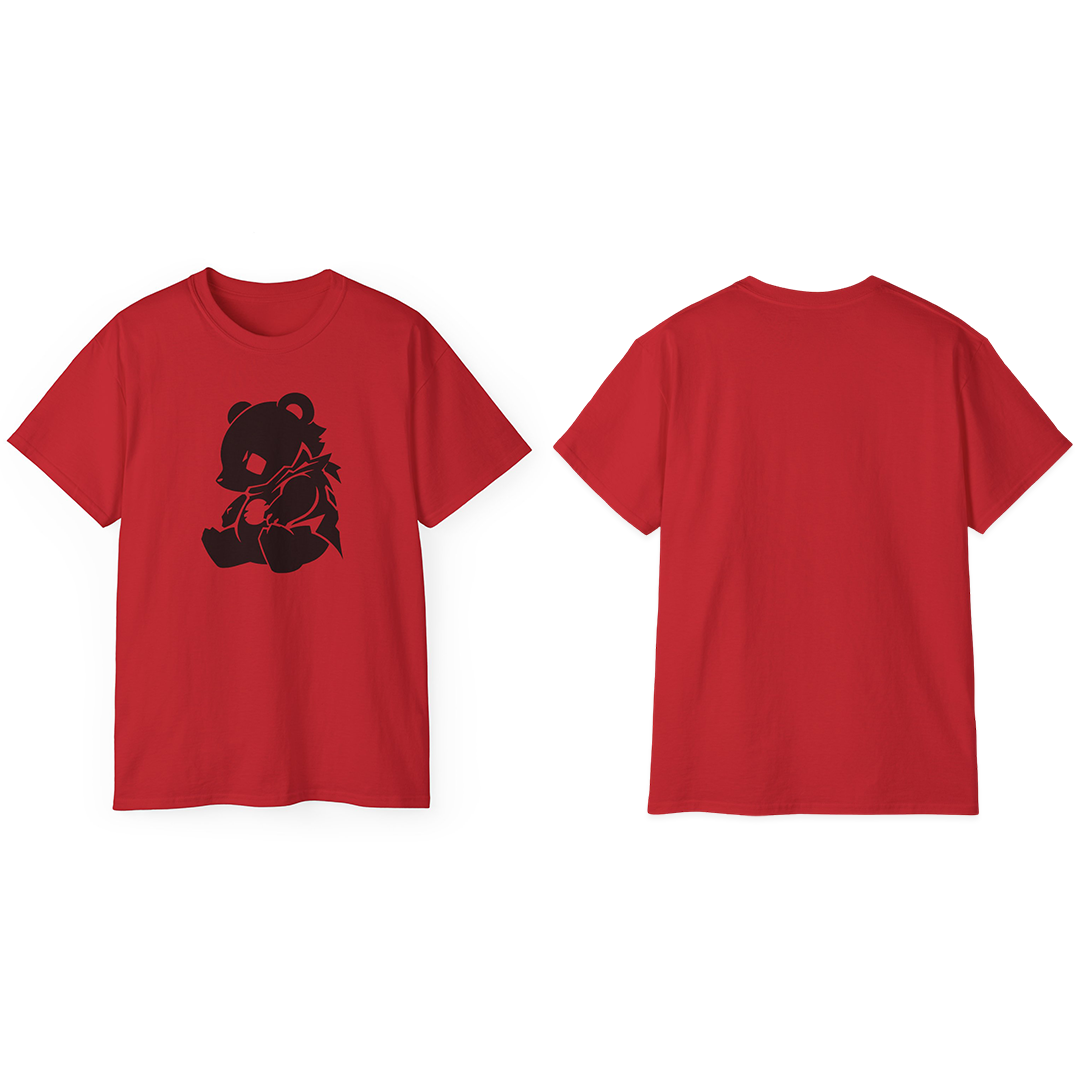 100% Cotton Short Sleeve Tee | Minimalism-Bear-009