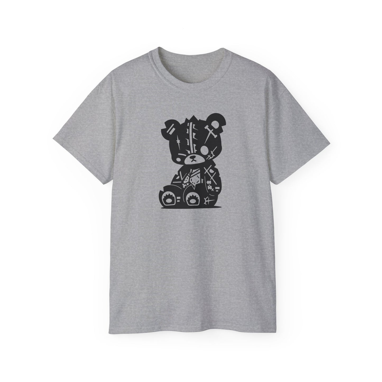 100% Cotton Short Sleeve Tee | Minimalism-Bear-010