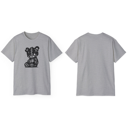 100% Cotton Short Sleeve Tee | Minimalism-Bear-010