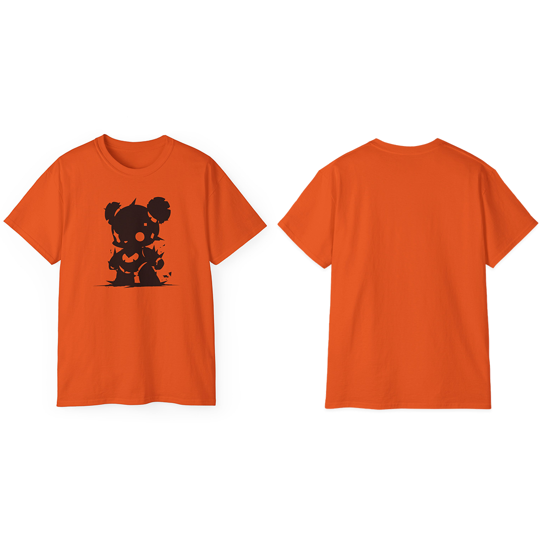 100% Cotton Short Sleeve Tee | Minimalism-Bear-011