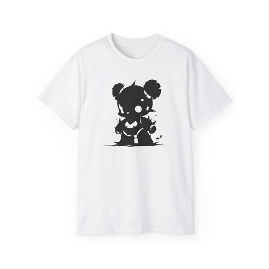 100% Cotton Short Sleeve Tee | Minimalism-Bear-011