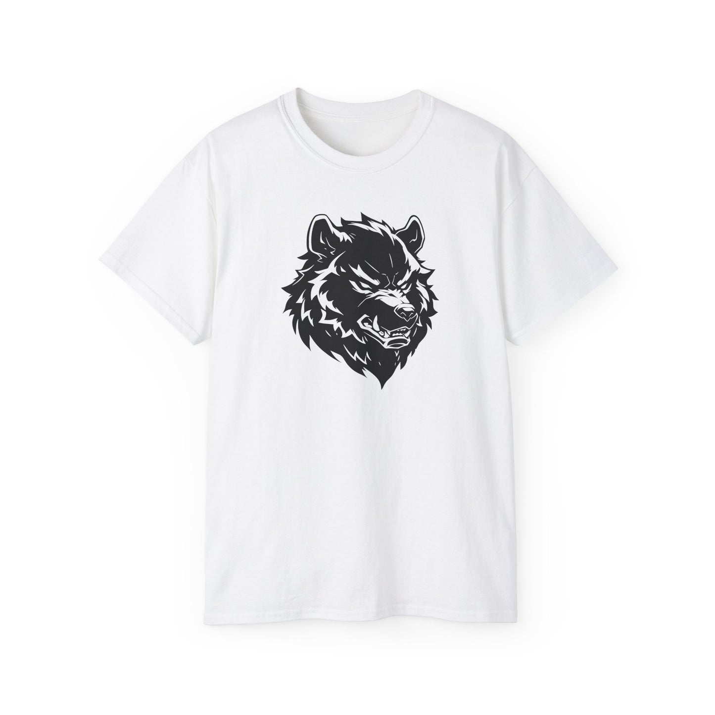 100% Cotton Short Sleeve Tee | Minimalism-Bear-012