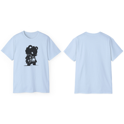 100% Cotton Short Sleeve Tee | Minimalism-Bear-014