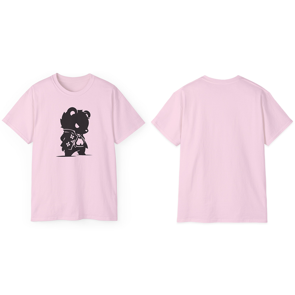 100%纯棉短袖T恤 | Minimalism-Bear-014
