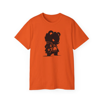 100% Cotton Short Sleeve Tee | Minimalism-Bear-014