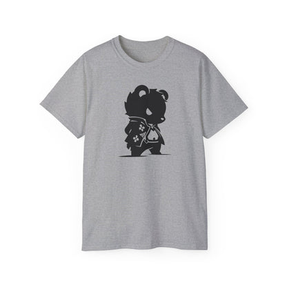 100% Cotton Short Sleeve Tee | Minimalism-Bear-014