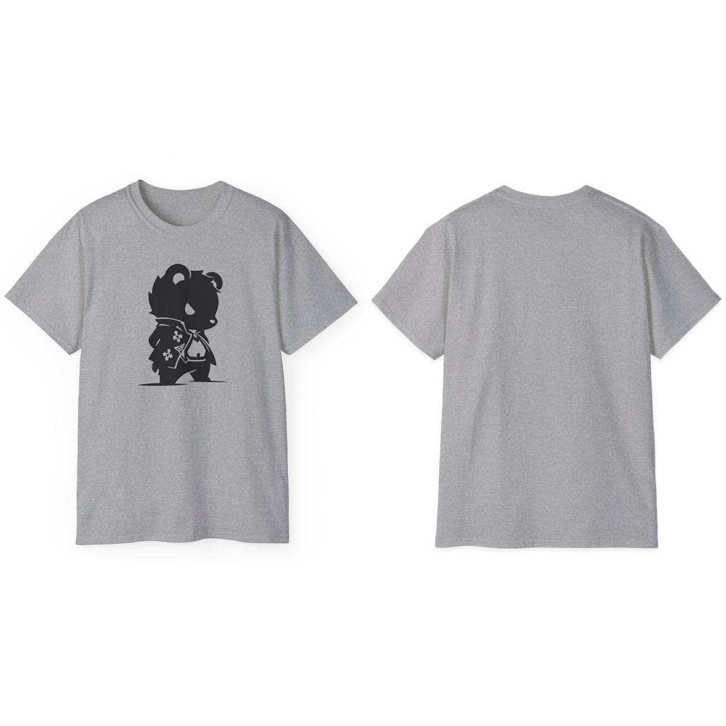100%纯棉短袖T恤 | Minimalism-Bear-014