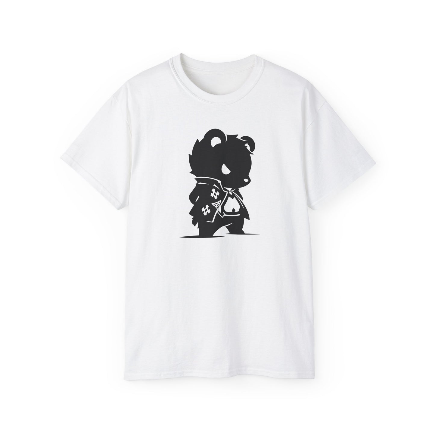 100% Cotton Short Sleeve Tee | Minimalism-Bear-014