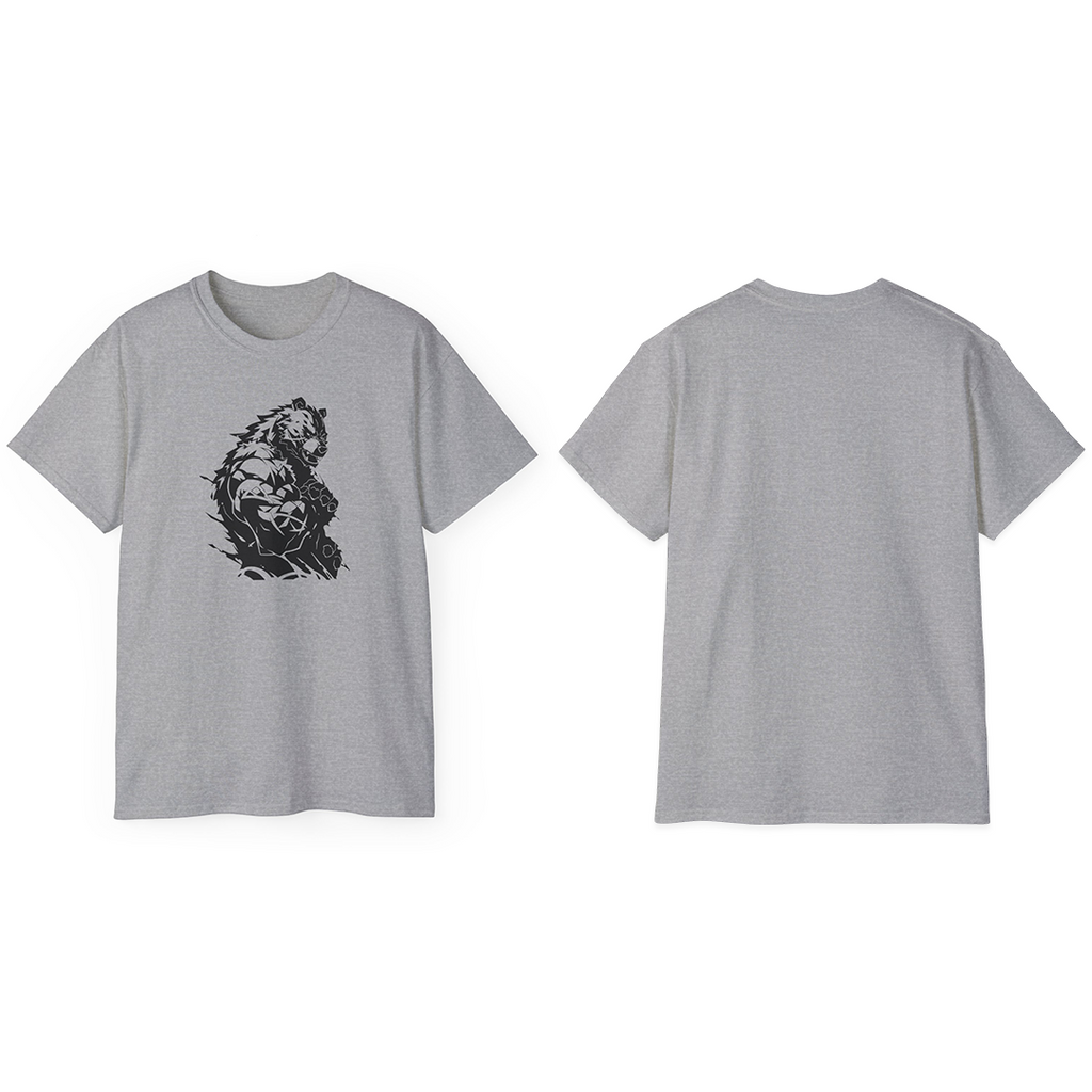 100%纯棉短袖T恤 | Minimalism-Bear-015