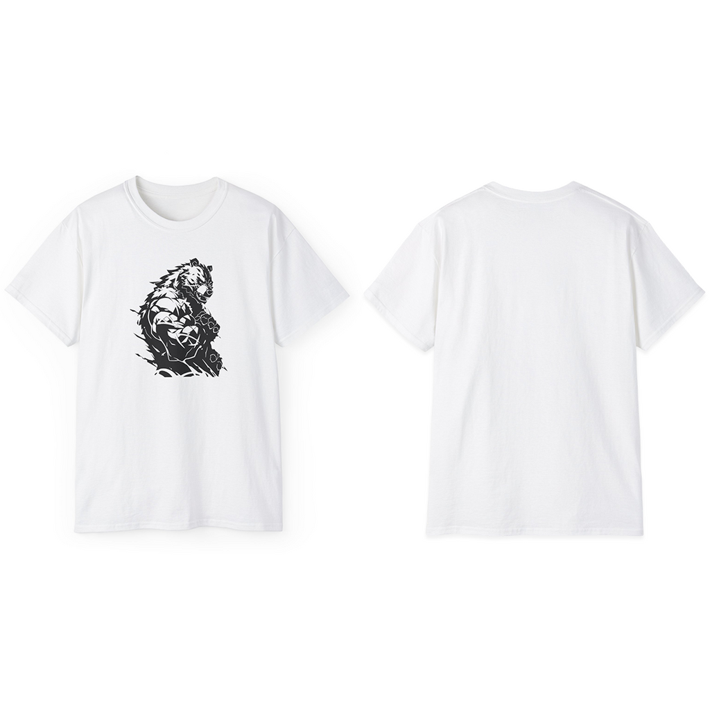 100%纯棉短袖T恤 | Minimalism-Bear-015