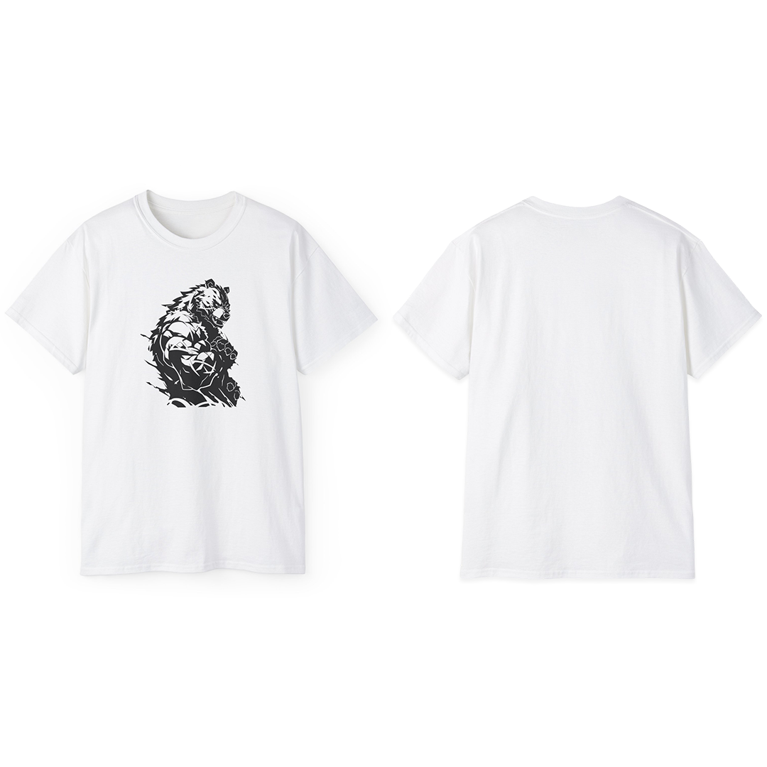 100%纯棉短袖T恤 | Minimalism-Bear-015