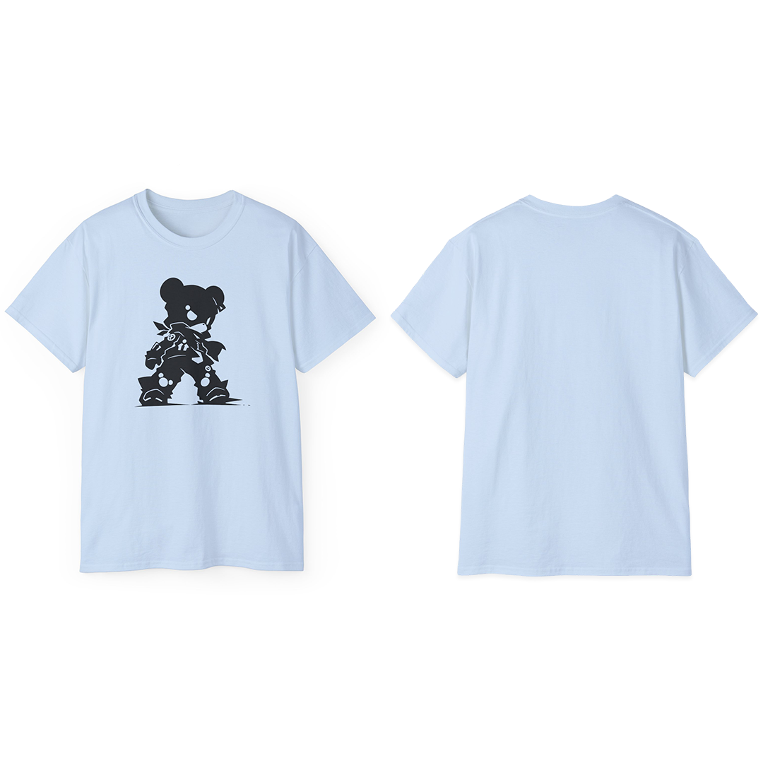 100% Cotton Short Sleeve Tee | Minimalism-Bear-016