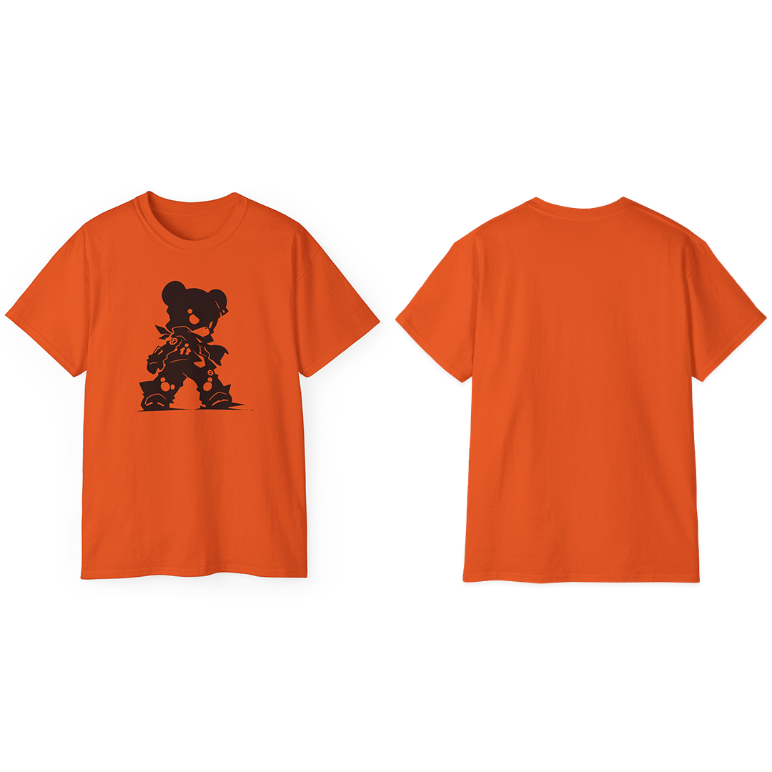 100% Cotton Short Sleeve Tee | Minimalism-Bear-016