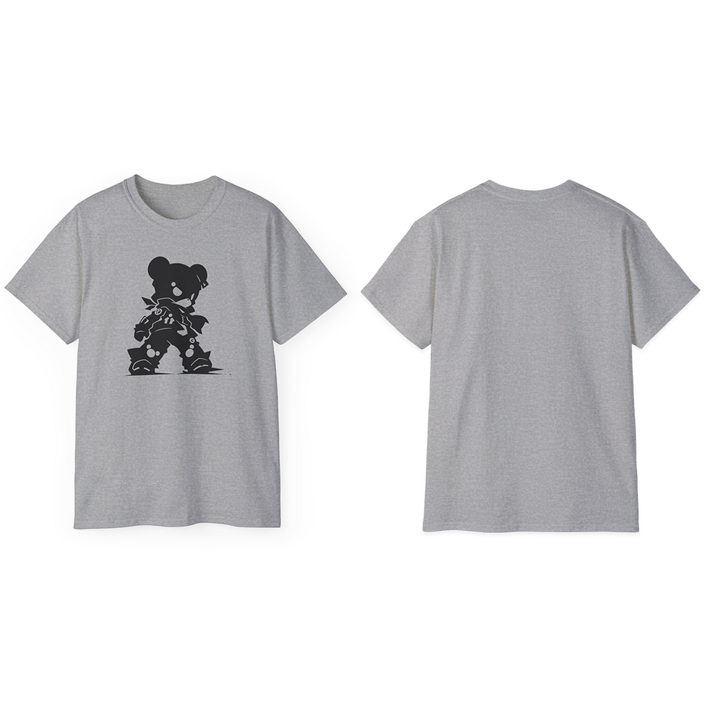 100%纯棉短袖T恤 | Minimalism-Bear-016