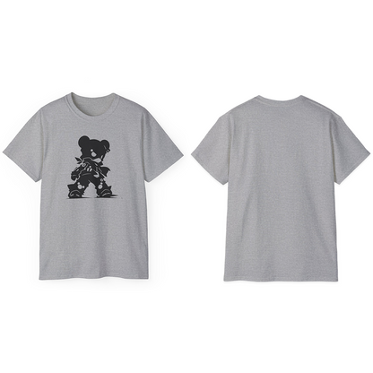 100% Cotton Short Sleeve Tee | Minimalism-Bear-016