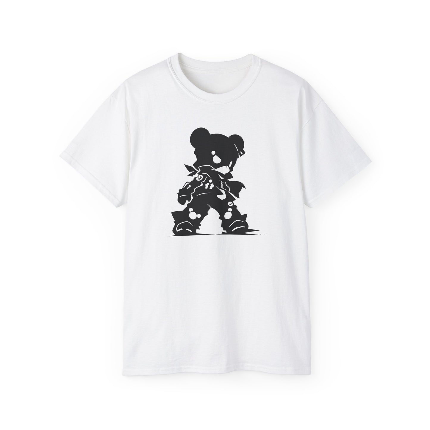 100% Cotton Short Sleeve Tee | Minimalism-Bear-016