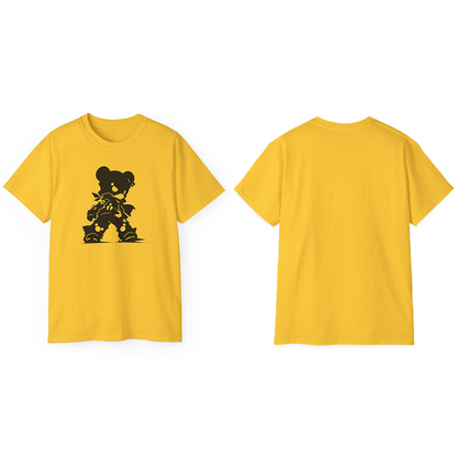 100% Cotton Short Sleeve Tee | Minimalism-Bear-016