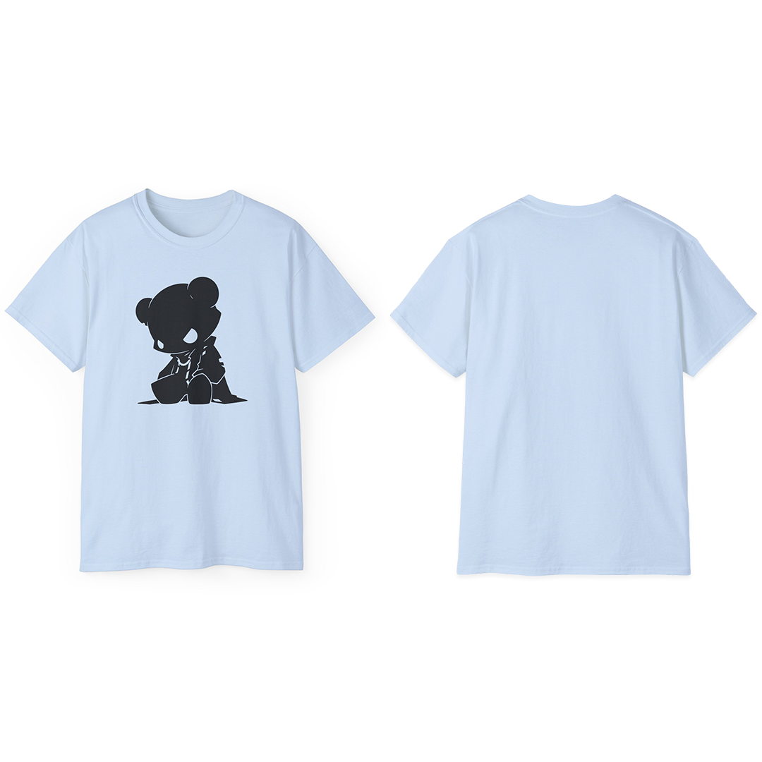 100% Cotton Short Sleeve Tee | Minimalism-Bear-018