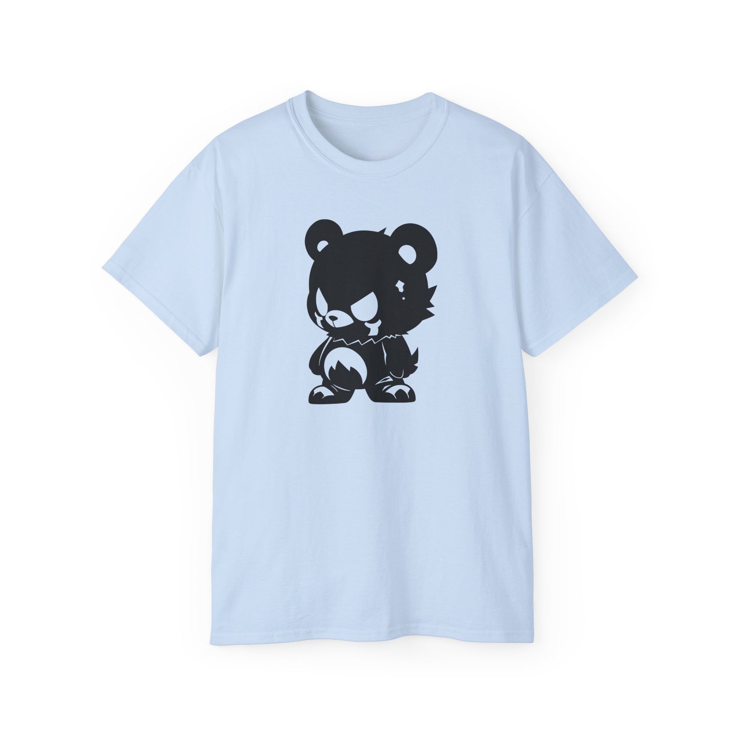 100% Cotton Short Sleeve Tee | Minimalism-Bear-019