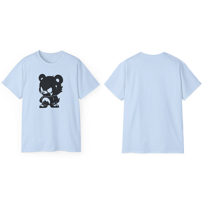 100% Cotton Short Sleeve Tee | Minimalism-Bear-019