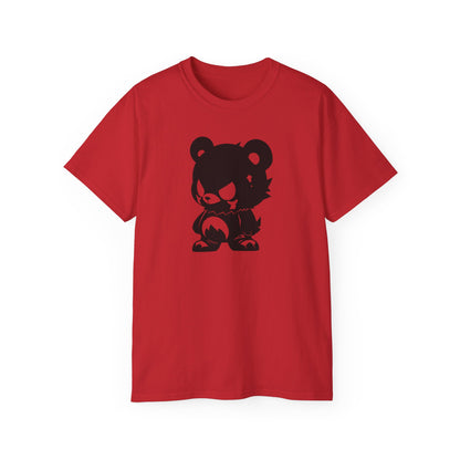 100% Cotton Short Sleeve Tee | Minimalism-Bear-019