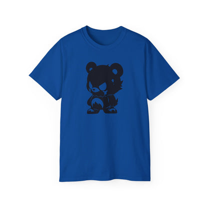 100% Cotton Short Sleeve Tee | Minimalism-Bear-019