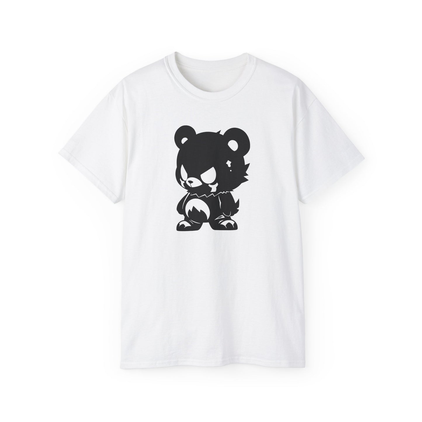 100% Cotton Short Sleeve Tee | Minimalism-Bear-019