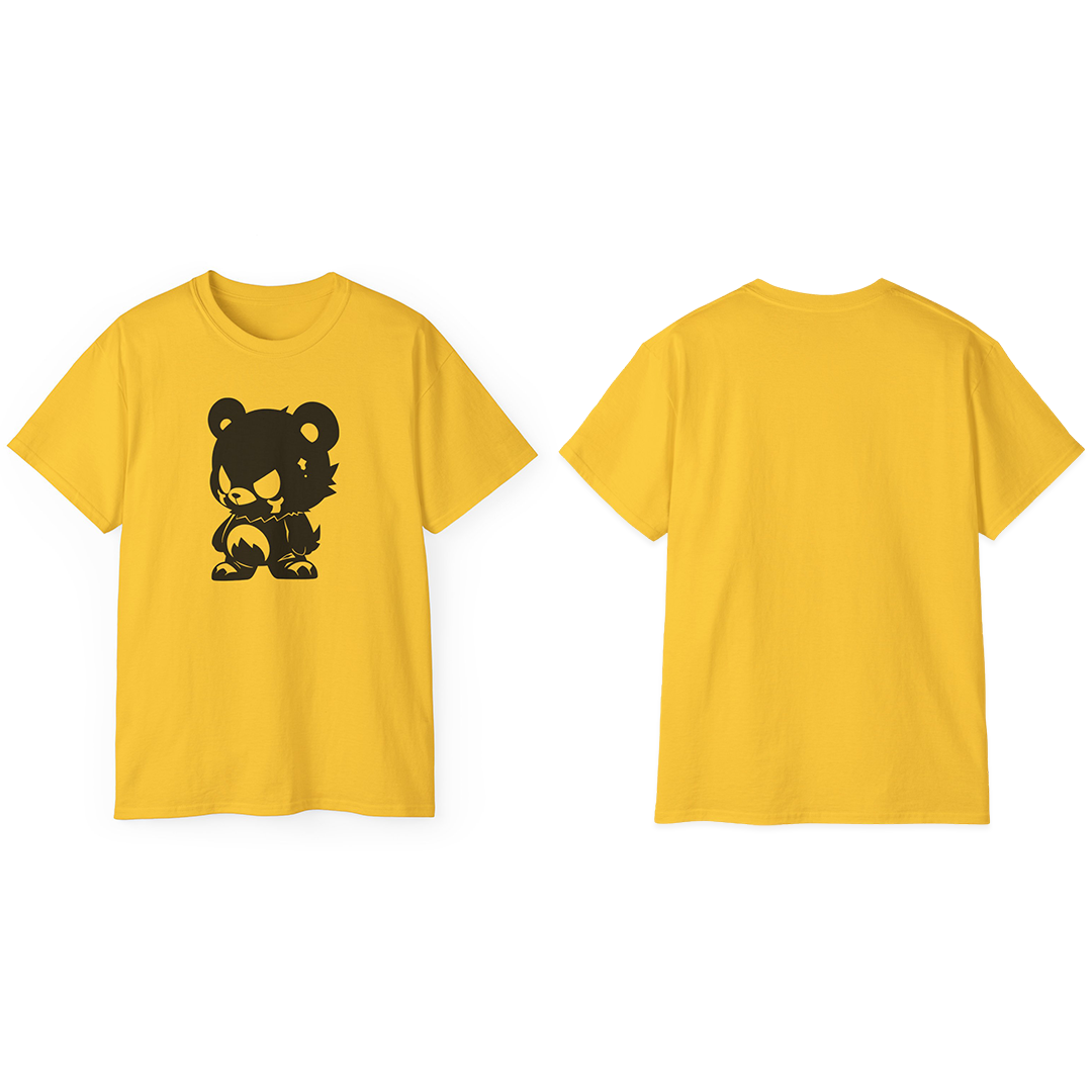 100% Cotton Short Sleeve Tee | Minimalism-Bear-019