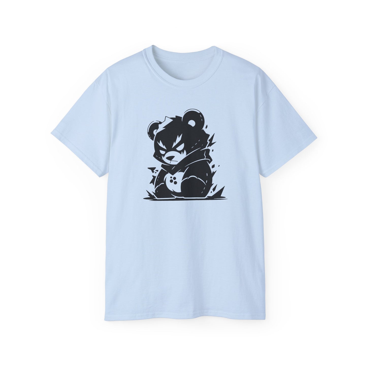 100% Cotton Short Sleeve Tee | Minimalism-Bear-020