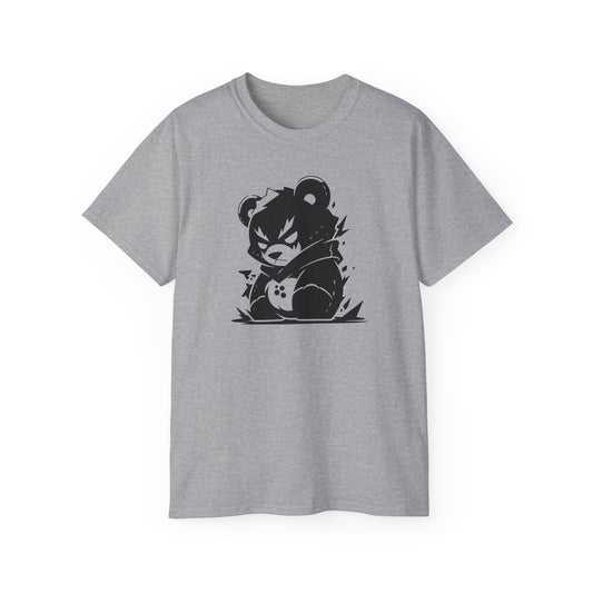 100% Cotton Short Sleeve Tee | Minimalism-Bear-020