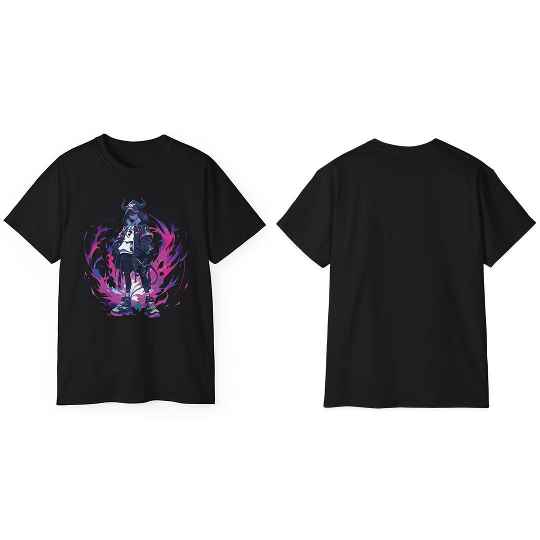 100% Cotton Short Sleeve Tee | Anime-Character-002