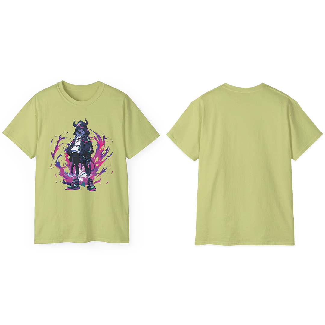 100% Cotton Short Sleeve Tee | Anime-Character-002