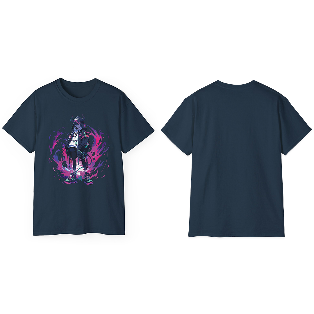 100% Cotton Short Sleeve Tee | Anime-Character-002