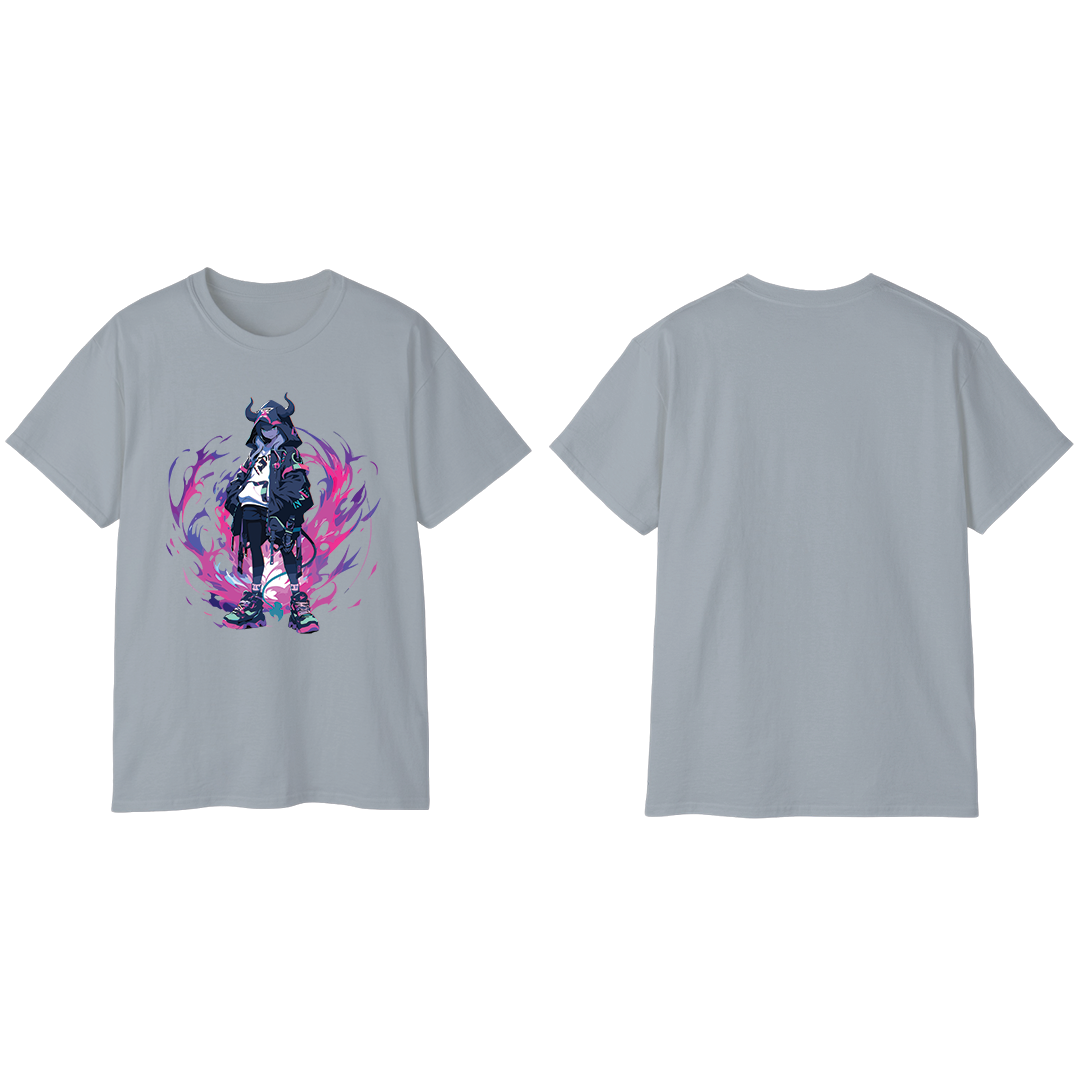 100% Cotton Short Sleeve Tee | Anime-Character-002