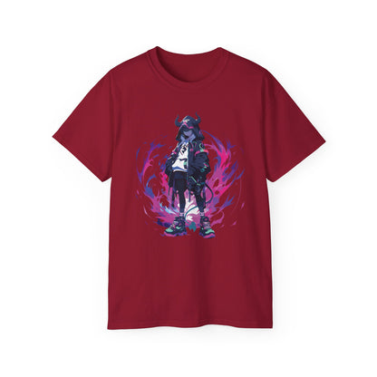 100% Cotton Short Sleeve Tee | Anime-Character-002